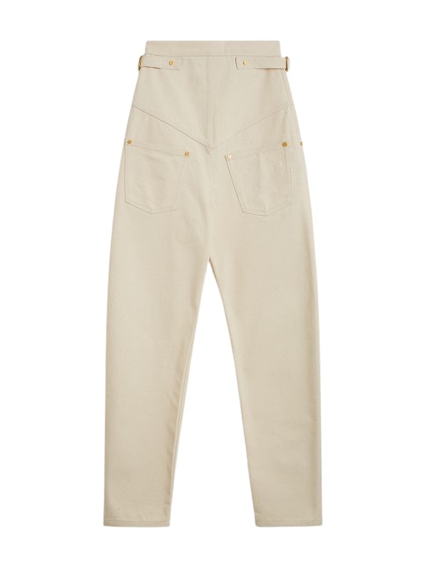 Schiaparelli Trompe-L'Å’Il Jean Pants in Schiaparelli Authentic Luxury Fashion at Coveti